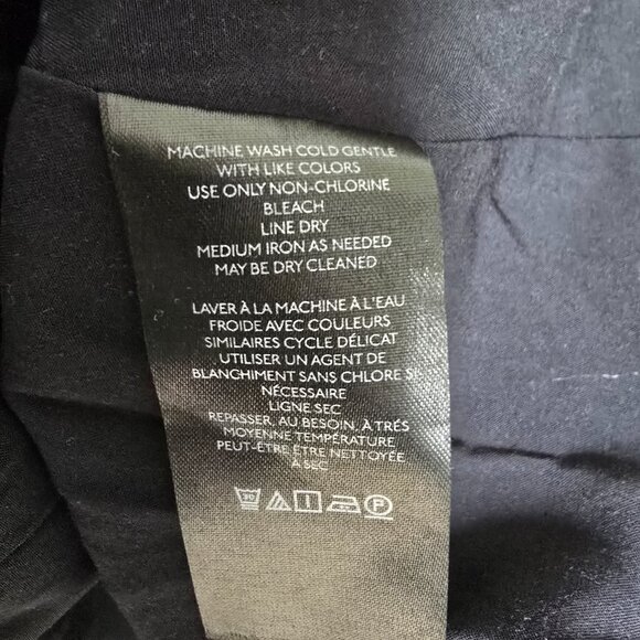 By Anthropologie Womens Long Sleeve Tiered V-Neck Tunic Boho Flowy Mini Dress - Picture 9 of 12